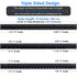 Architectural Scale Ruler,12" Aluminum Architect Triangular Ruler Engineers Ruler,Construction rulers for Architects, Blueprint,Students, Draftsme...