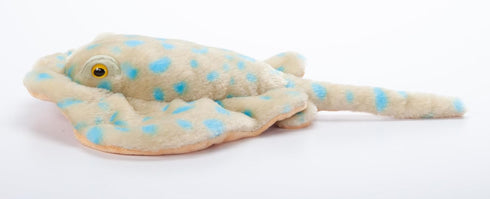 The Petting Zoo Blue Spotted Ray Stuffed Animal Plushie, Gifts for Kids, Wild Onez Ocean Animals, Stingray Plush Toy, 14 inches...