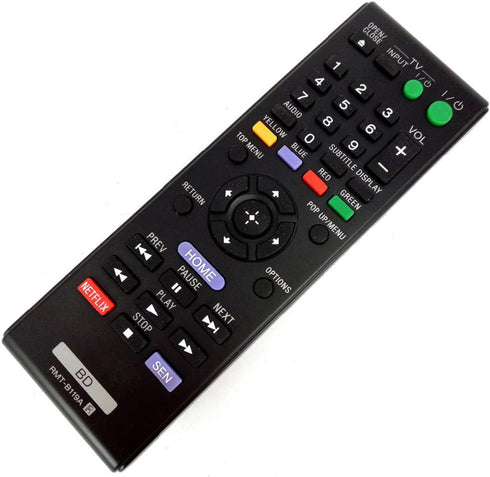 Universal Replacement Remote Control for Sony BDP-BX58 BDP-BX510 BDP-185C BDP-185WN Blu-ray Disc Player...