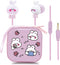 Cute Rabbit Kids Earbuds for School, Earbuds for Kid Size Wired Earphones & in-Ear Headphones with Microphone and Lovely Earbuds Storage Case Gift...