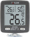Taylor LCD Display Digital Kitchen Refrigerator/Freezer Kitchen Thermometer Min/Max on Display, 2 inch display, Gray, 1 Count (Pack of 1)...