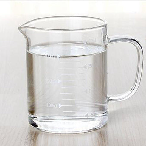 Borosilicate Glass Measuring Cup with Spout 350ml Clear...