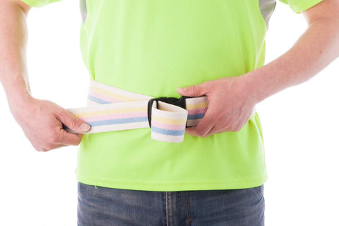 COW&COW Gait Belt 60inch - Transfer and Walking Assistance with Quick Release Buckle for Caregiver Nurse Therapist 2 inches(Black)...