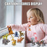 12-Pc Mini Animal Action Figures, Collectible Toys for Kids, Perfect for Cake Toppers & Desktop Decorations...
