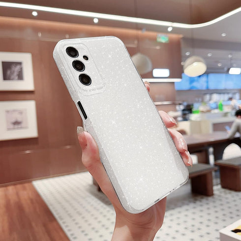 MINSCOSE Compatible with Samsung Galaxy A14 5G Case,Cute Bling Glitter Thin Slim Shockproof TPU Sparkly Cover for Women Girl for Galaxy A14 6.6 IN...