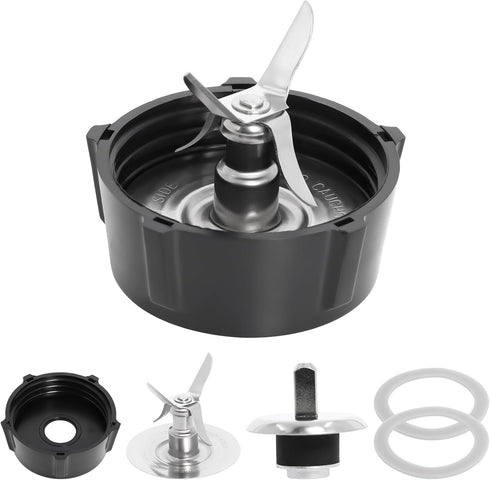 Blender Blade for Oster Osterizer with Sealing Ring Gasket 4902 Jar Bottom Coupling Stud Pin Kit Compatible with Oster Blender Glass Jar Replaceme...