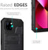 Waterproof Case for iPhone 13 Pro Max Metal Case Heavy Duty Case Full Body Dustproof Dropproof Aluminum Alloy Case with Silicone Built-in Screen P...