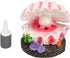 Tnfeeon Aquarium Shell Air Bubbler Decoration Simulation Artificial Resin Fish Reservoir Shell Ornament with Air Bubble Stones...