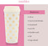 Kate Spade New York Women's Insulated Thermal,Acrylic,Travel Mug Tumbler, 16 Ounces, Gold Dot...