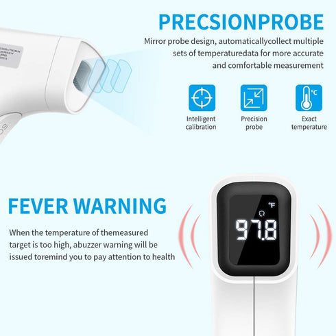 BBLove Non-Contact Infrared Forehead Digital Thermometer for Adults, Babies, Children, Kids...