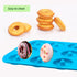 Silicone Donut Pan, Bite Size Silicone Donut Molds for baking, Mini Donut Mold Heat Resistant, Mini Baking Mold for baking delicious donuts, Non-s...