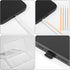 8pcs USB C Dust Covers, USB C Charging Port Covers USB C Anti Dust Plug Anti-Lost USB C Port Dust Cap with Speaker Mesh Covers Cleaner for iPhone ...