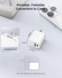 USB C Wall Charger Block 20W, 2-Pack Dual Port Wall Charger Adapter with Foldable Plug, Fast Charger for iPhone 15/15 Pro/14/14 Pro Max/13, Galaxy...