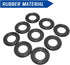 25PCS M14 Car Oil Drain Plug Gasket, Rubber Crush Washer Sealing Gasket, Automotive Engine Oil Crush Washers Replacement Accessories, Universal fo...