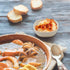 6PCS 4.5 OZ Small Dessert Bowls, 3.7 x 3.7 x 1.2 In Stacked Pinch Bowls, Wheat Straw Mini Prep Bowls, Unbreakable Dipping Saucers for Side Dishes,...