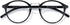 Cyxus Nerd Glasses Round Blue Light Glasses for Women Men Reduce Eye Strain UV Blocking for Computer Screen?8065T01 Black?...