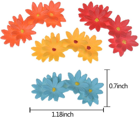 15 Pcs Tiny Miniature Flower Moss Bonsai DIY Crafts Fairy Garden Landscape Decor (Random Color)...