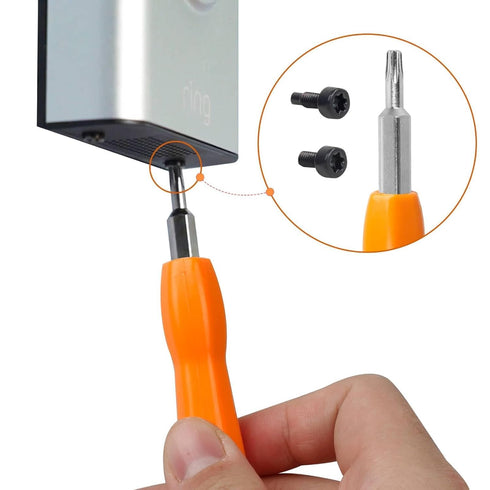 Doorbell Screws and Screwdriver Kit, Replacement Security Screws Compatible with Video Doorbell 2 and Pro, Video Doorbell,Video Doorbell 3and Pro(...