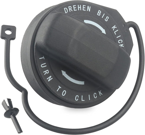 Gas Cap, Fuel Cap with Strap Clip Replace 99620124103, 996 201 241 03 Compatible with Porsche 986 987 996 997 - Compatible with Boxster 1997-2012,...