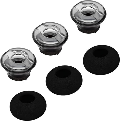Ear Tips Replacement Ultra Comfort Silicone Eartips Ear Buds Replacement Earbud Tips Eargels Foam Earpads for Plantronics Voyager 5200 5220 5210 S...