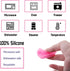7 Pieces Dog Bone Shaped Keychain Silicone Resin Molds Set Heart Cat Paw Mold Dog Tag Charm Resin Molds with 10Pcs Blank Keychains Small Letters D...