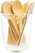 200 Pcs Mini Wooden Spoons, 4 Inch Disposable Wooden Dessert Spoons, Biodegradable Compostable Birchwood...
