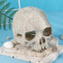 Halloween Aquarium Landscape Skull Aquarium Skull Artificial Skeleton Decoration for Home Décor Aquarium Fish Tank Landscape Collectible Teaching ...