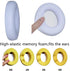 Studio2.0 Replacement Earpads Ear Pad Cushion Cover Compatible with Beats by Dr.Dre Studio 2 Wired/Wireless & Studio 3.0 Over-Ear Headphones (Whit...