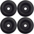 (4 Pack) 2.5" Trailer Ramp Door Bumper, Compatible with Truck Cargo Hatch - Round Rubber Bump Stops...