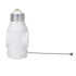 Maxxima Dual Outlet Light Socket Adapter - Featuring Pull Chain, Expands E26 Standard Bulb Socket into 2 Electrical Outlets, Ideal for Workshops, ...