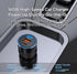 160W Car Charger with 100W E-Mark Cable - Multiport (2 USB-C & 1 USB-A) Super Fast Charging, Compatible with iPhone 15/14/13/12, Samsung S24/S23/S...