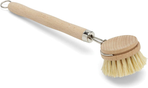 Fox Run 74906 Natural Dish Brush, Tampico Fiber Bristles Brown, 9"...