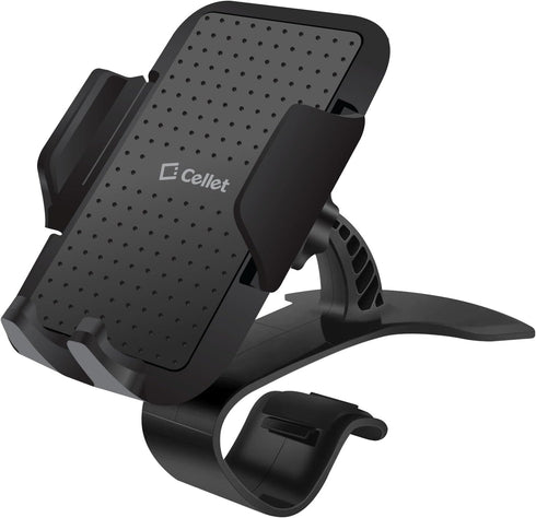 Cellet Cell Phone Holder Adjustable Car Dashboard Smartphone Clip In Mount Compatible for iPhone 13 Pro 12 Pro Max Mini SE Galaxy S21 Ultra 5G S20...