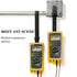 Multimeter Magnetic Hanging Strap,Multifunctional Magnetic Strap Kit for Fluke Digital Multimeter,1 Straps, 1 Magnetic Hanger,Magnetic Hanger for ...