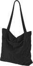 Corduroy Tote Bag for Women Large Hobo Bags Tote Bag with Zipper Casual Shoulder Handbags Work Shopping Bag...