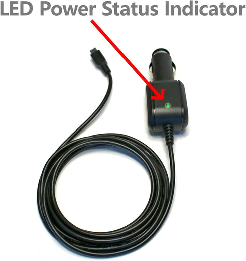 EDO Tech 10 Ft Mini USB Car Charger Cord for Uniden Bearcat Radio Scanner BCD160DN BC125AT BC75XLT BCD325P2 BCD436HP Homepatrol-2......