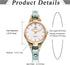 Avaner Women's Leather Quartz Watches: Slim Strap Small Face Ladies Elegant Dress Wrist Watches...