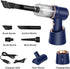 Handheld Vacuum Cordless, Mini Vacuum Cleaner, 8000Pa Desk Vacuum, 120W High Power Car Vacuum 2 in 1 Air Duster, Keyboard Vacuum with LED Light & ...