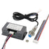 4 Digital Red LED Tachometer RPM Gauge Speed Meter with Hall Magnet Sensor NPN-NO Switch for Lathe Conveyor Belt...