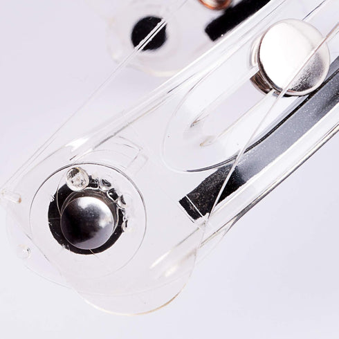 Universal 3-Snap Flip Up Visor Shield Lens for Retro Open Face Motorcycle Helmet (Clear)...