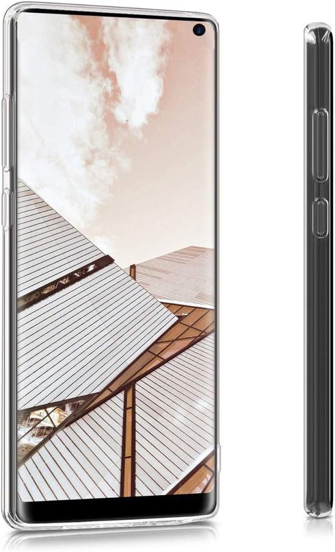 LUVI for Galaxy S10 Makeup Mirror Case Soft Slim Shockproof Protection Cover for Women Girls Luxury Fashion Cover Silver...