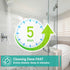 CHOMP! Scouring Pads Refill Pack: 5 Minute CleanWalls 2 pak Bathroom Shower Tile Glass Fiberglass Soap Scum Hardwater Stains Calcium...