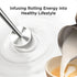 Kitchen Mama Electric Milk Frother Handheld - Mini Drink Mixer & Cold Foam Maker, Frother Wand for Coffee, Cappuccino, Lattes, Protein Powder Drin...