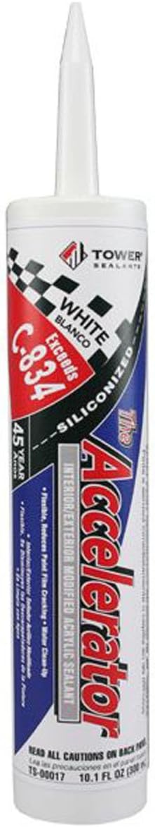 White TS-00017 10.5 fl-Ounce The Accelerator Acrylic Silicone, Size...