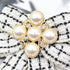 Pearl Bowknot Pre-Tied Brooch Elegant Ribbon Neck Tie Pin for Women Ladies Girls Student Brooches Suit Shirt Pins Fashion Collar Clothing Accessor...