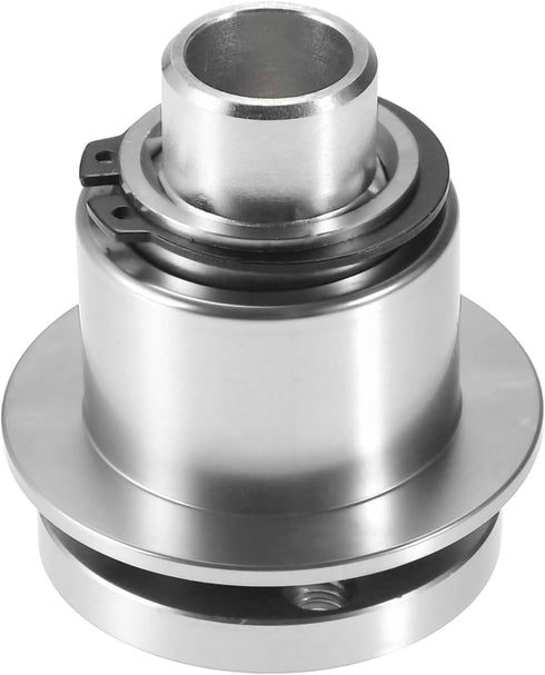 X AUTOHAUX Aluminum Alloy Steering Wheel Quick Release Disconnect 3 Holes Hub 0.26" Bore Silver Tone...