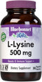 Bluebonnet L-Lysine 500 mg Vitamin Capsules, 50 Count...