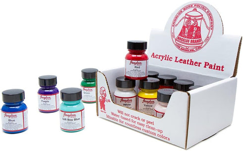 Angelus Satin High Gloss Acrylic Finisher – Flexible Clear Coat for Leather Shoes, Bags, Jackets & Accessories, Satin High Gloss Finish for Leathe...