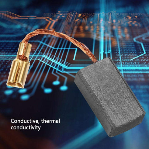 Carbon Brush 20Pcs Replaceable Great Conductive Carbon Brush for Electric Motor Drill 100 5*8*16mm,Power Tool Accessories...