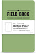 Elan Publishing Company Field Notebook/Pocket Journal - 3.5"x5.5" - Green - Lined Memo Book - Pack of 5...